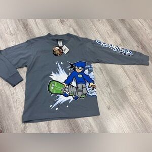 NWT No Rules Crew M long sleeve T